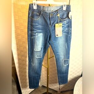 Wet Seal Vanilla Star Skinny Jeans